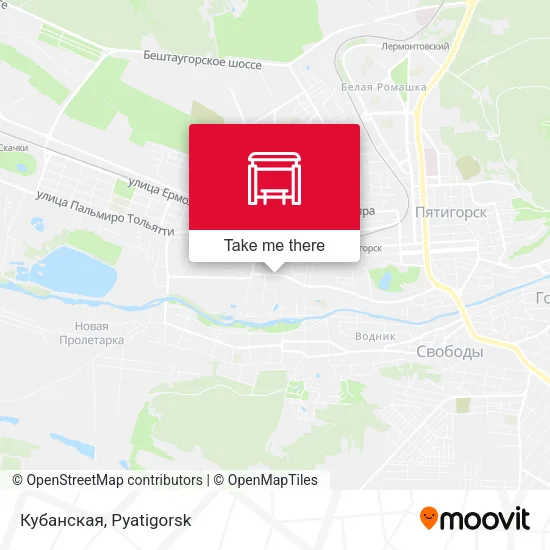 Кубанская map