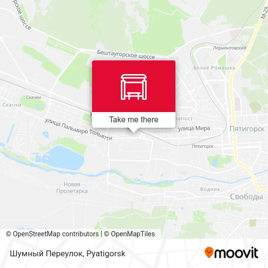 Шумный Переулок map