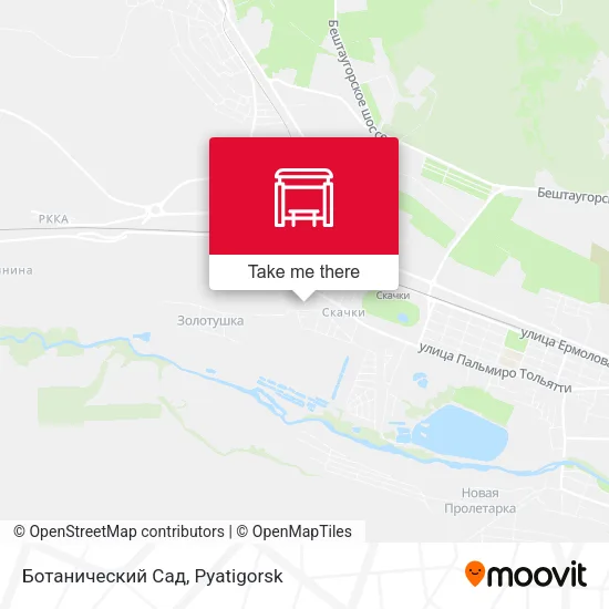 Ботанический Сад map