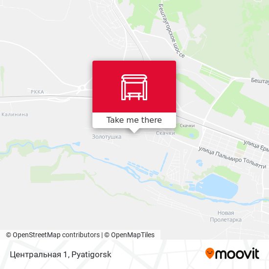 Центральная 1 map