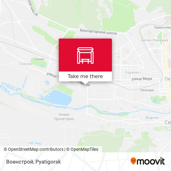Военстрой map
