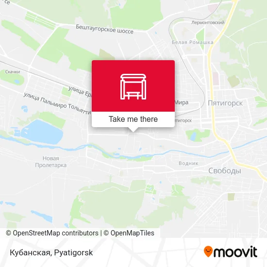 Кубанская map