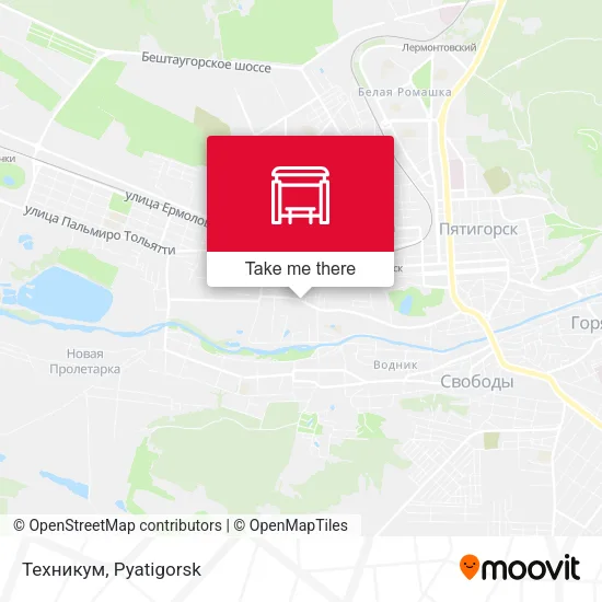 Техникум map