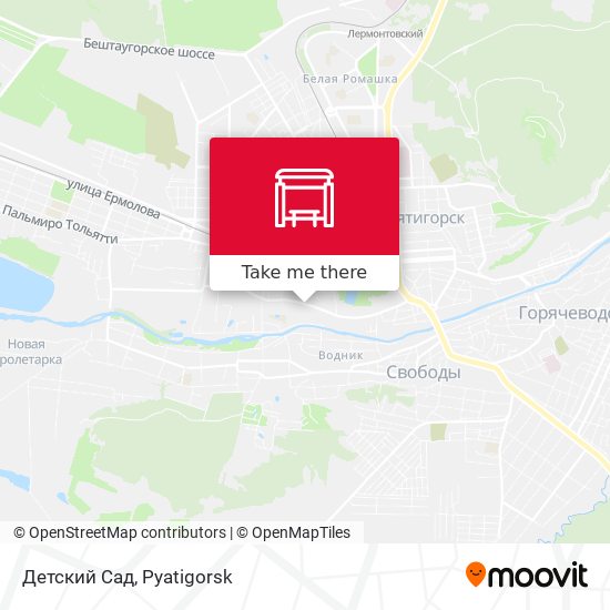 Детский Сад map