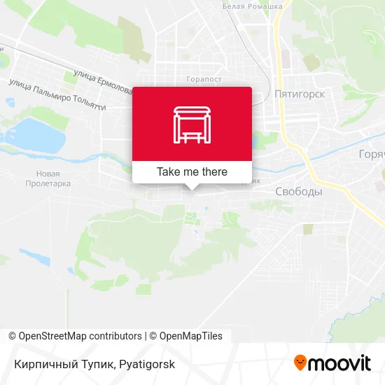 Кирпичный Тупик map
