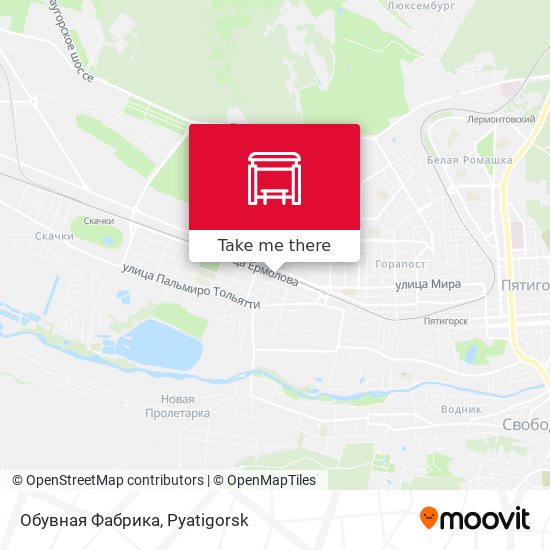 Обувная Фабрика map