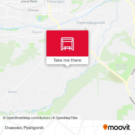 Очаково map