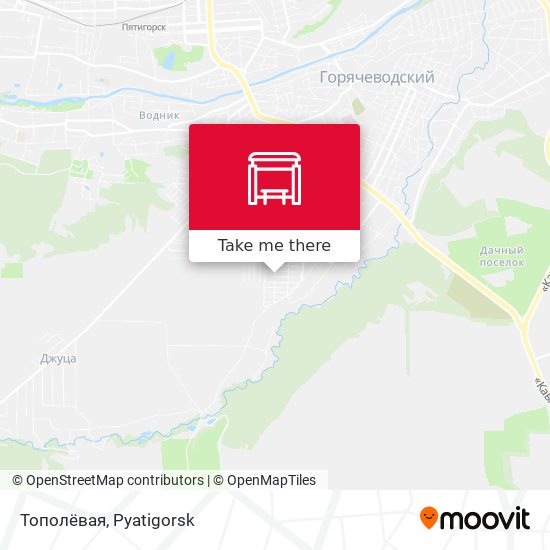 Тополёвая map