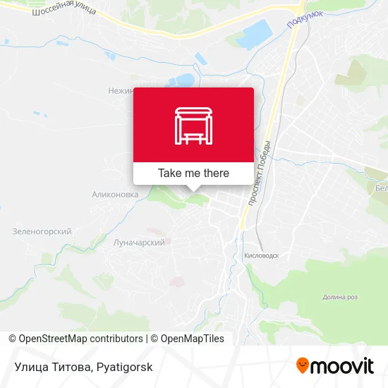 Улица Титова map