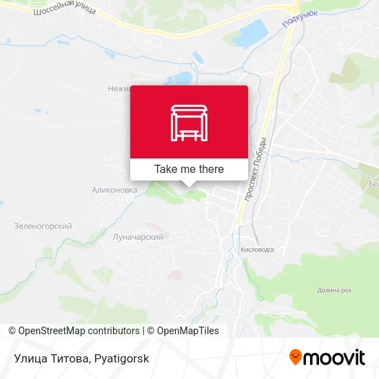 Улица Титова map