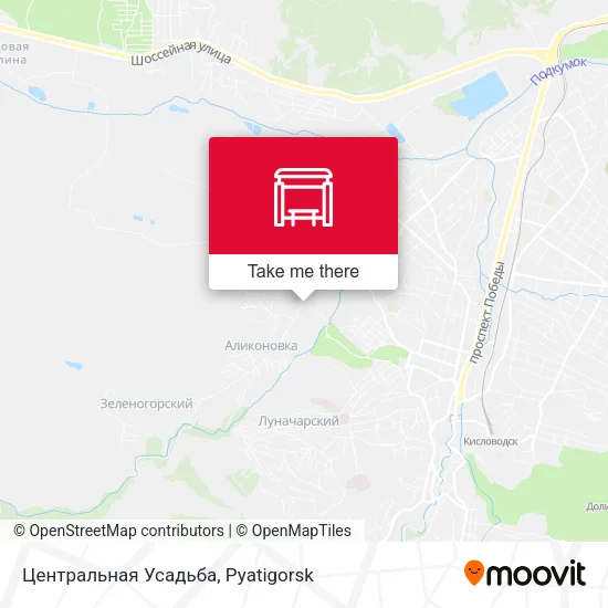 Центральная Усадьба map