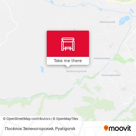 Посёлок Зеленогорский map