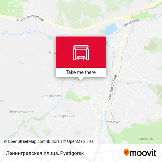 Ленинградская Улица map