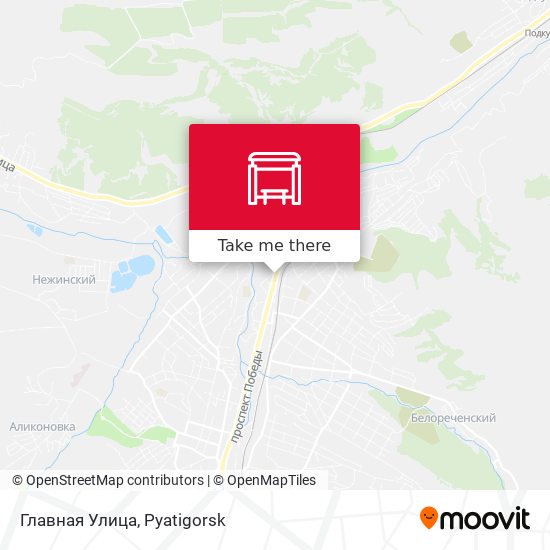 Главная Улица map