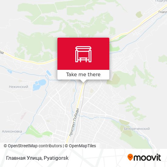 Главная Улица map