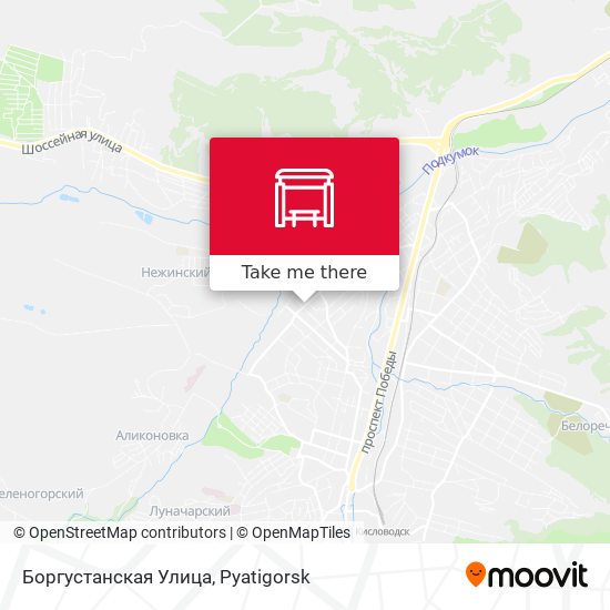 Боргустанская Улица map