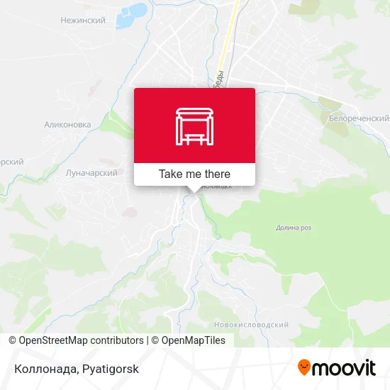 Коллонада map