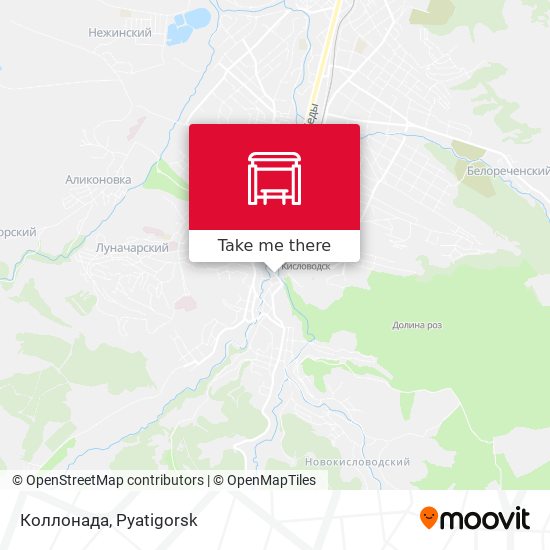 Коллонада map