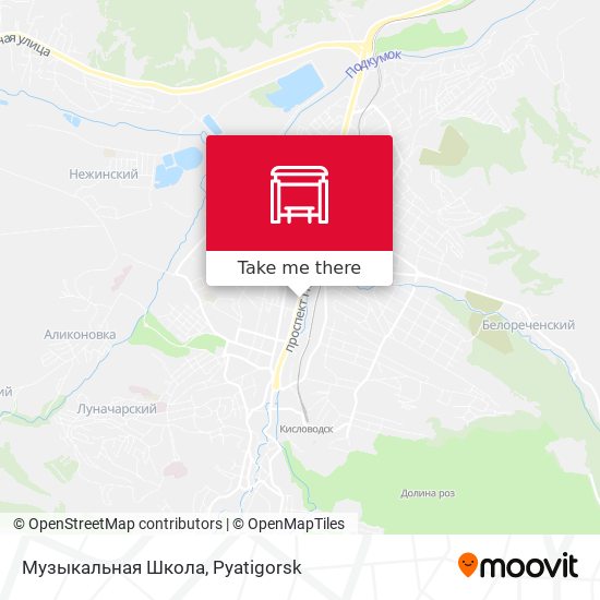 Музыкальная Школа map