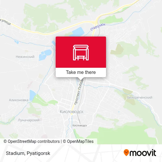 Stadium map