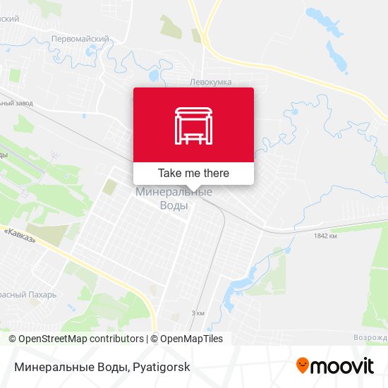 Минеральные Воды map