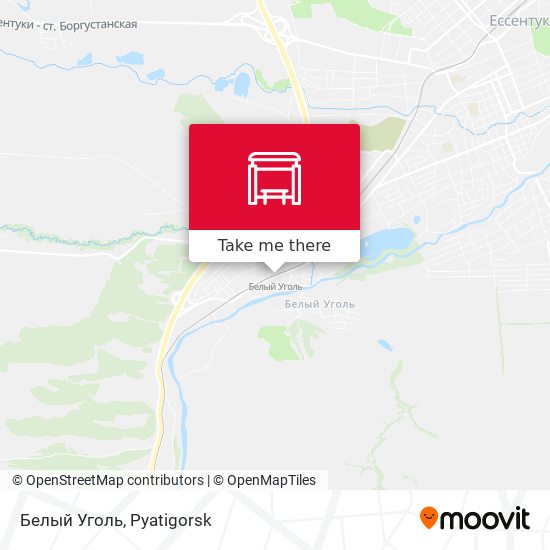 Белый Уголь map