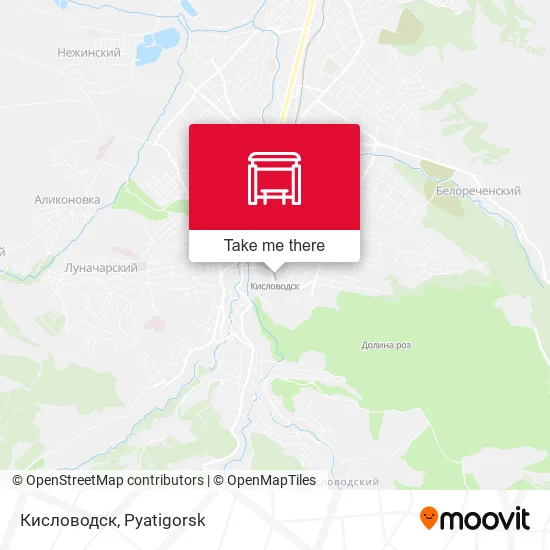 Кисловодск map