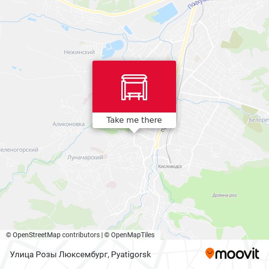 Улица Розы Люксембург map