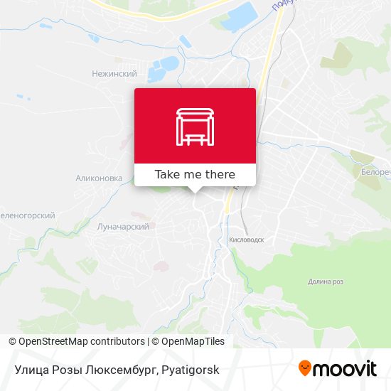 Улица Розы Люксембург map