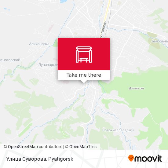 Улица Суворова map