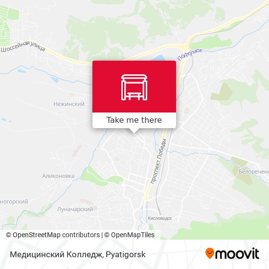 Медицинский Колледж map