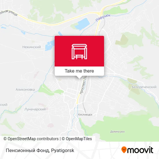 Пенсионный Фонд map