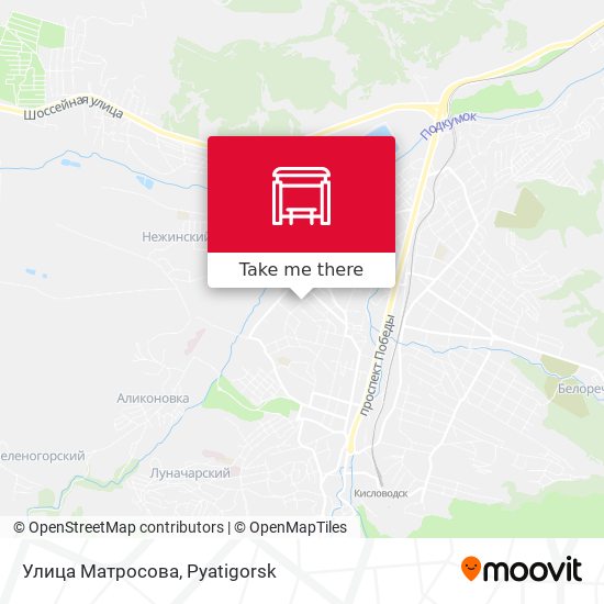 Улица Матросова map