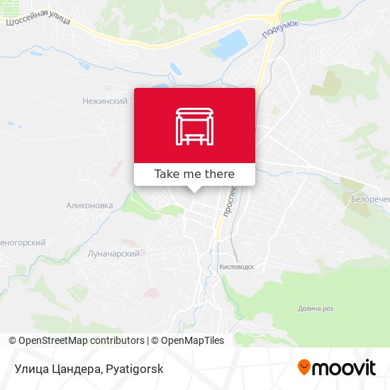 Улица Цандера map