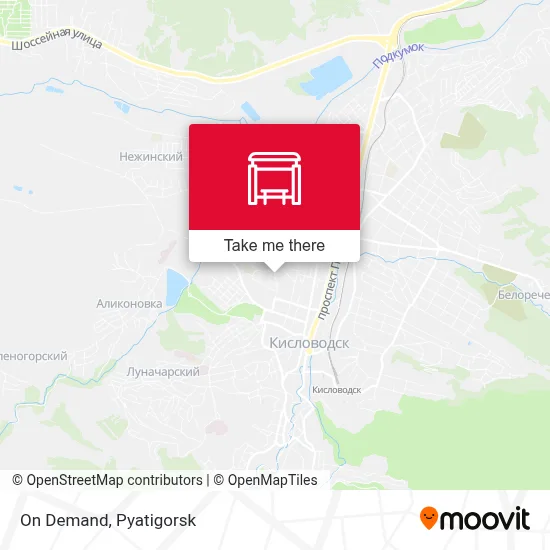 On Demand map