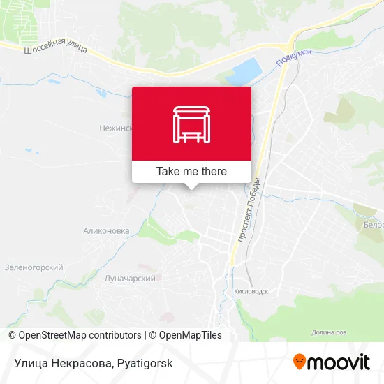 Улица Некрасова map