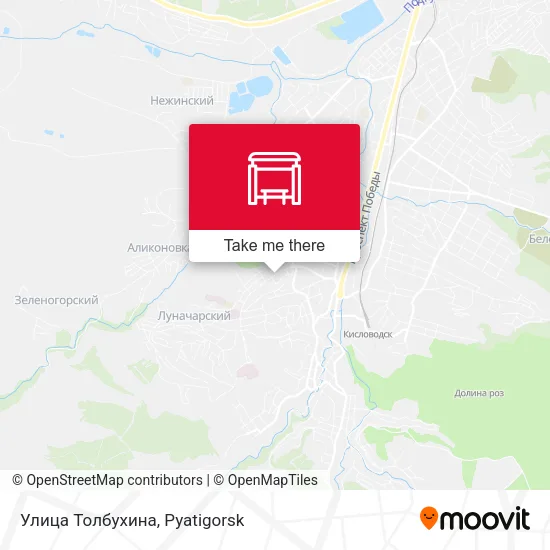 Улица Толбухина map