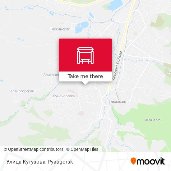 Улица Кутузова map