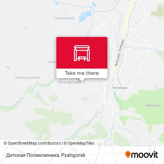 Детская Поликлиника map