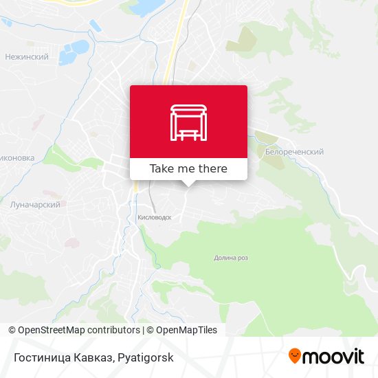 Гостиница Кавказ map