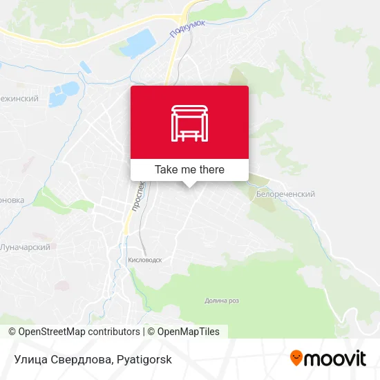 Улица Свердлова map