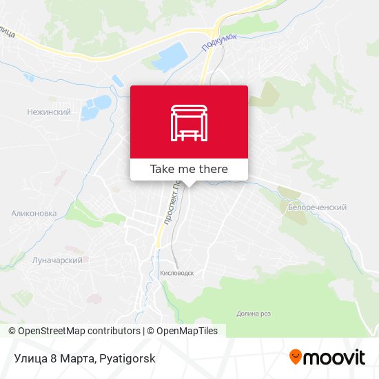 Улица 8 Марта map