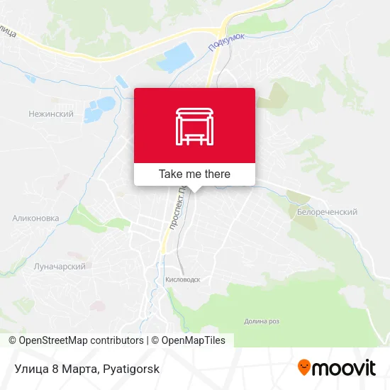 Улица 8 Марта map