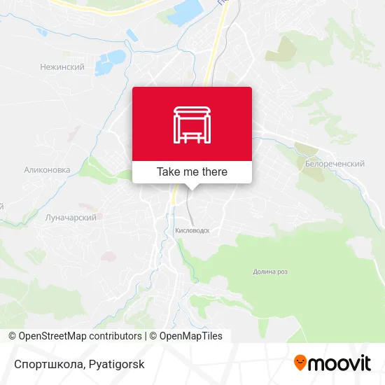 Спортшкола map