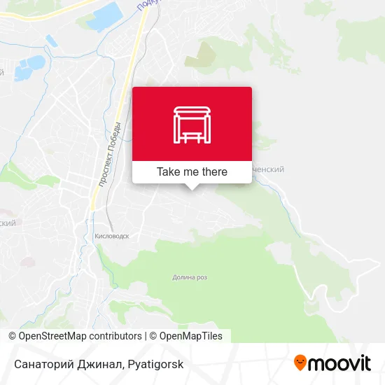 Санаторий Джинал map