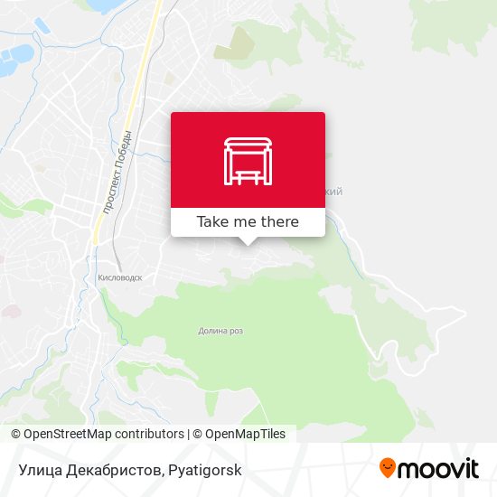 Улица Декабристов map