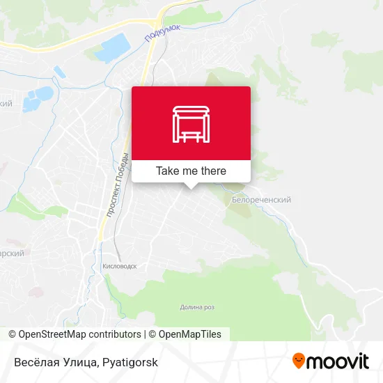 Весёлая Улица map