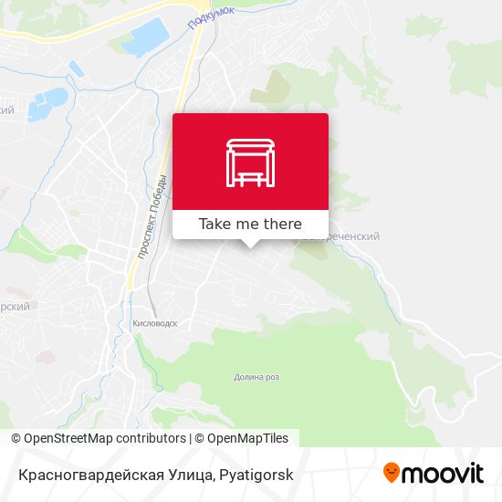 Красногвардейская Улица map