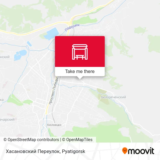 Хасановский Переулок map