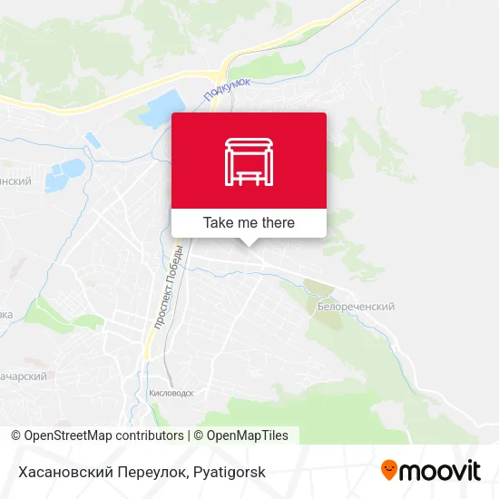 Хасановский Переулок map
